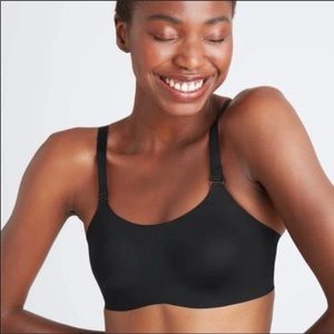 Knix Evolution Bra, Size 7, Black/Beige, NWT